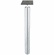 Hafele E-Leg, 60 mm, 710 mm (28"), Satin nickel, Item# 635.61.476, 63561476, 635-61-476