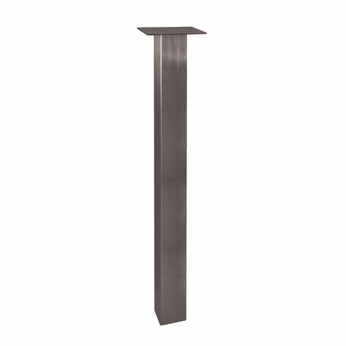 Hafele Table Leg, Square, 40 3/4" (1035 mm), Item# 635.70.012, 63570012, 635-70-012