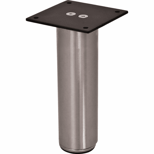 Hafele Mini Leg, Round, 152 mm (6"), Item# 635.70.021, 63570021, 635-70-021