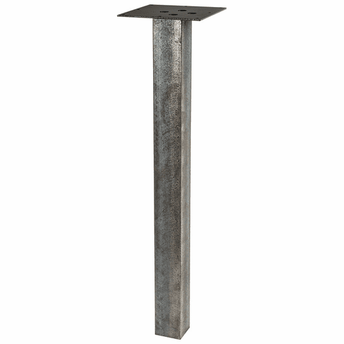 Hafele Table Leg, Industrial Angle Iron, 883 mm (34 3/4) height, Item# 635.70.041, 63570041, 635-70-041