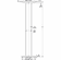 Hafele Bolt-Down Fixed Column, 1035 mm (40 3/4"), Item# 635.70.092, 63570092, 635-70-092