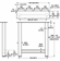 Hafele Support Leg, 610 mm Width, Height 698 mm (27 1/2"), Silver aluminum, Item# 635.73.201, 63573201, 635-73-201