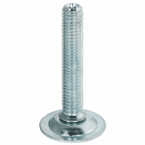 Hafele Base Leveler, M10, Swiveling, Steel, 60 mm (2 3/8"), Item# 637.03.009, 63703009, 637-03-009