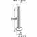 Hafele Base Leveler, M10, Swiveling, Steel, 60 mm (2 3/8"), Item# 637.03.009, 63703009, 637-03-009