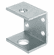 Hafele Threaded Bracket, M10, For levelers or casters, steel, galvanized, Item# 637.07.004, 63707004, 637-07-004
