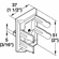 Hafele Plinth Panel Clip, 2-Part, for screw fixing, Item# 637.19.906, 63719906, 637-19-906