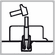 Hafele Mounting Socket, Press-fit, 10 mm version with pound-in dowel, Item# 637.19.952, 63719952, 637-19-952