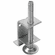 Hafele Base Leveler, with Supporting Bracket, Load bearing capacity 150 kg (330 lbs.), Item# 637.31.941, 63731941, 637-31-941