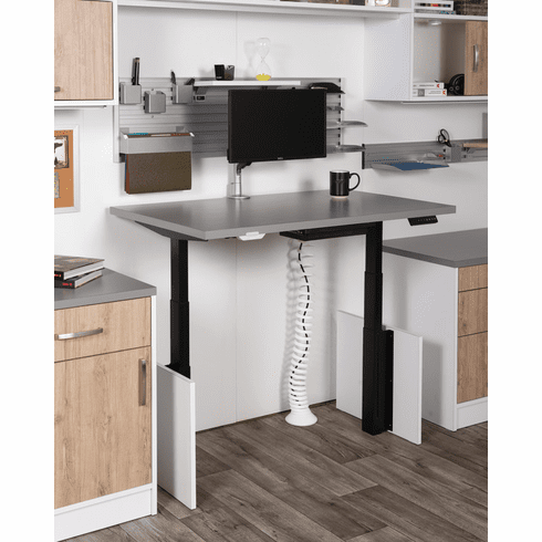 Hafele Adjustable Side Mounted Double Column Table System, STAR, silver, Item# 637.45.294, 63745294, 637-45-294