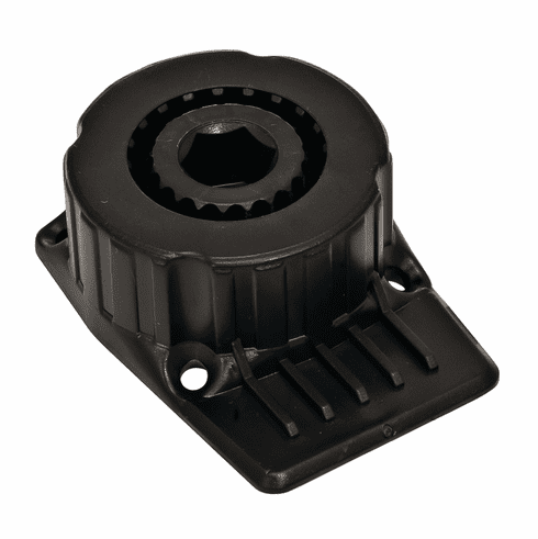 Hafele Mounting Socket, XT Plastic, with support tab, Item# 637.59.992, 63759992, 637-59-992