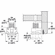Hafele Base Leveler, Heavy-Duty, with Pound-In Prongs, For aligning heavy duty wardrobe, bookcases, modular furniture, 175 kg load capacity, Item# 637.67.910, 63767910, 637-67-910