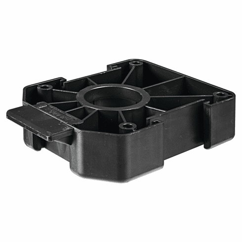 Hafele Mounting Plate, Hfele AXILO Cabinet Leveling System, With side panel support tab, Screw mount, Item# 637.76.341, 63776341, 637-76-341