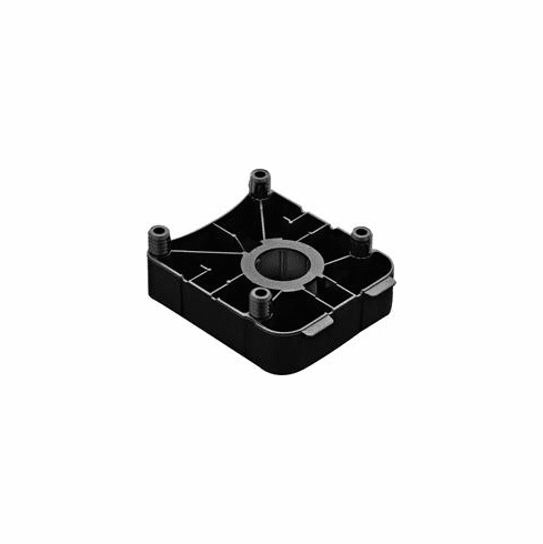 Hafele Square Mounting Plate, for 78 mm Adjustment Foot/Tube, Press-fit, Item# 637.79.300, 63779300, 637-79-300