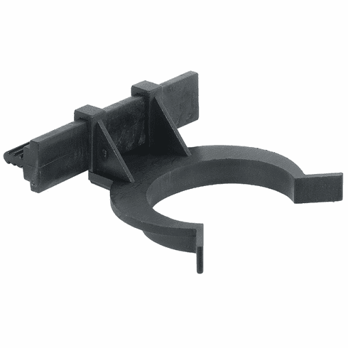 Hafele Plinth Panel Clip, for 46 mm Adjustment Foot/Tube, Groove Mounted, For triangular glide, Item# 637.81.591, 63781591, 637-81-591