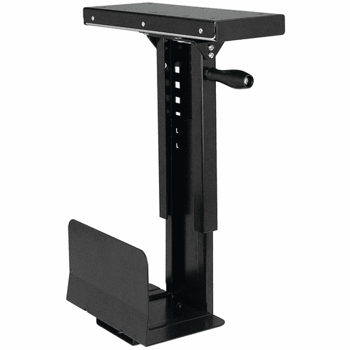 Hafele CPU Holder, with Swivel and Extension, (5 1/2 - 9 1/4") 140 - 235 mm width adjustment, Item# 639.72.310, 63972310, 639-72-310