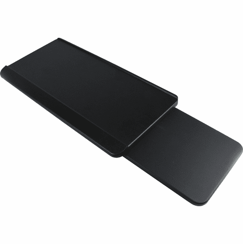 Hafele Keyboard Tray, Economy, Black, Item# 639.96.397, 63996397, 639-96-397
