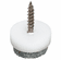 Hafele Furniture Glide, with Felt Pad, height 9 mm, Screw-in,  24 mm (1"), Item# 650.20.724, 65020724, 650-20-724