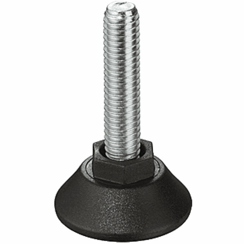 Hafele Base Leveler, M10, Fixed, 47 mm (1 7/8"), 50 mm (2"), Item# 651.01.500, 65101500, 651-01-500