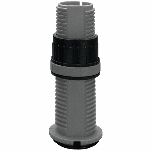 Hafele Height Adjuster, 60 mm Component System, Press-fit, 4 3/8" of adjustment range, Item# 654.35.310, 65435310, 654-35-310