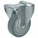 Hafele Fixed Caster, Plate Mount, Wheel Ø125 mm, Item# 670.14.902, 67014902, 670-14-902