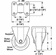 Hafele Fixed Caster, Plate Mount, Wheel Ø125 mm, Item# 670.14.902, 67014902, 670-14-902