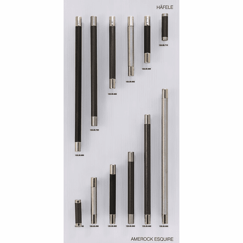 Hafele Decorative Hardware Display Board, White, #119 (Amerock with Keku), Item# 732.05.119, 73205119, 732-05-119