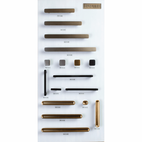 Hafele Decorative Hardware Display Board, White, H23 #2, Item# 732.31.071, 73231071, 732-31-071