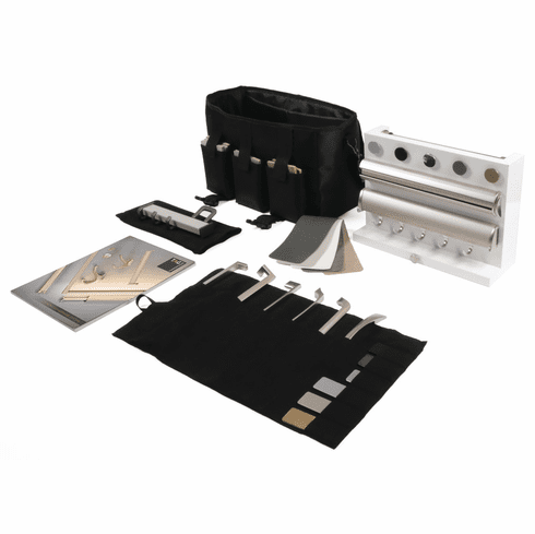 Hafele Designer Bag, TAG, with Elite Pole Display, Matt nickel, Item# 732.31.767, 73231767, 732-31-767