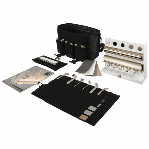 Hafele Designer Bag, TAG, with Signature Pole Display, Black, Item# 732.31.772, 73231772, 732-31-772