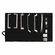 Hafele Designer Bag, TAG, with Signature Pole Display, Black, Item# 732.31.772, 73231772, 732-31-772