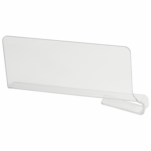Hafele Shelf Dividers, Acrylic, Depth: 305 mm (12"), Item# 771.80.430, 77180430, 771-80-430