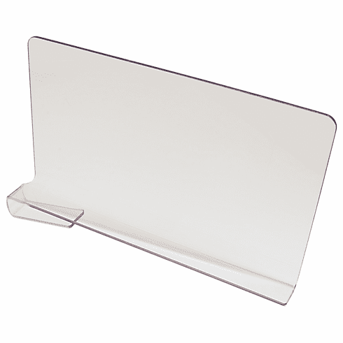 Hafele Shelf Dividers, Acrylic, Depth: 356 mm (14"), Item# 771.80.436, 77180436, 771-80-436