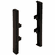 Hafele Black Edge Profile, TAG Omni Track , For use with wall Track, Item# 792.00.320, 79200320, 792-00-320
