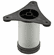 Hafele Adjustable Foot, TAG Omni Track®, Ø51 mm, 152 mm, matt aluminum, Item# 792.01.081, 79201081, 792-01-081