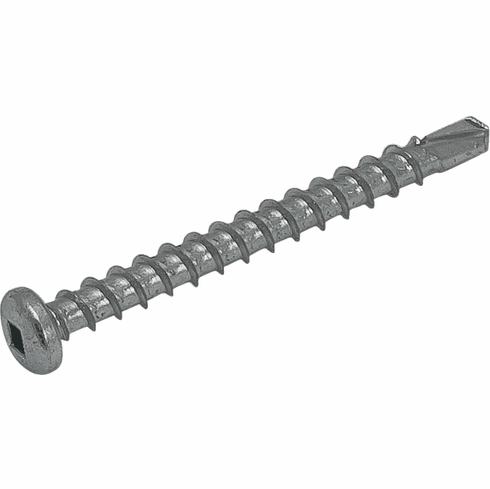 Hafele Square Drive Screw, for TAG Omni Track Installation, Self-Tapping, Item# 792.01.993, 79201993, 792-01-993
