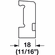 Hafele Small Cover Cap, TAG Omni Track , For small base plate hooks, black, Item# 792.02.399, 79202399, 792-02-399