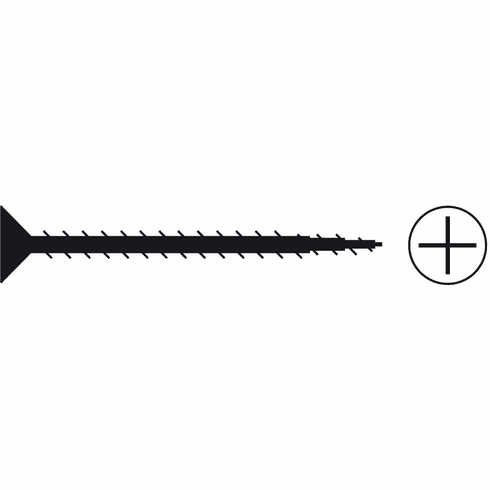 Hafele Flat Head Tapcon Screws, HandiSCREWSâ„¢, HandiSOLUTIONS, Maple, HSWS300GTC, Item# 792.16.130, 79216130, 792-16-130