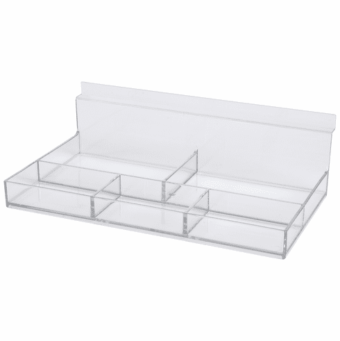 Hafele Organizer Tray, HandiACCESSORIES™, HandiSOLUTIONS, Crystal Series, L x W x H: 117 x 254 x 117 mm (4 5/8" x 10" x 4 5/8"), Item# 792.23.140, 79223140, 792-23-140