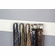 Hafele Tie/Belt Holder, HandiACCESSORIES™, HandiSOLUTIONS, Crystal Series, L x W x H: 58 x 254 x 21 mm (2 5/16" x 10" x 13/16"), Item# 792.23.180, 79223180, 792-23-180