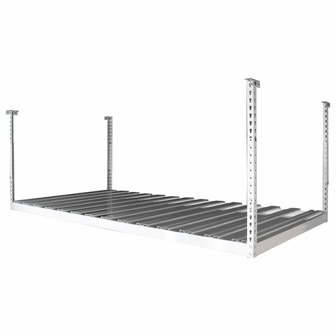 Hafele Stationary Rack, ONRAX Ceiling Storage System, White, 33", 4' x 8' shelf, Item# 792.40.700, 79240700, 792-40-700