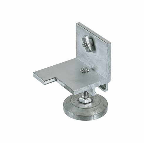 Hafele Adjustable Leg, Coloma, for slotted profile 793.00.114; left, Item# 793.00.130, 79300130, 793-00-130