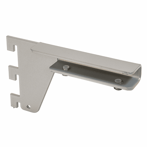 Hafele Glass Shelf Bracket Set, Coloma, Silver, Item# 793.00.450, 79300450, 793-00-450