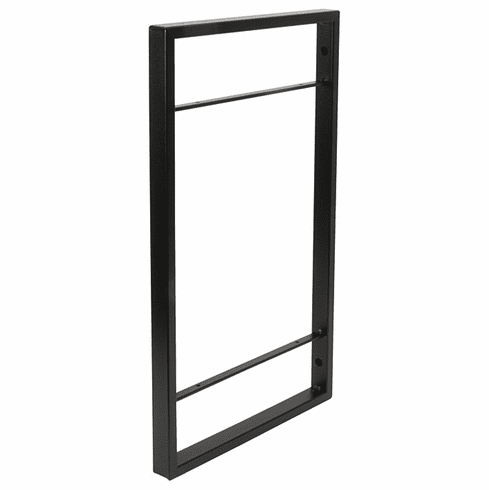 Hafele Ladders, 320 mm depth, YouK Shelf System, Height: (21 5/8") 550 mm, black, Item# 793.20.301, 79320301, 793-20-301