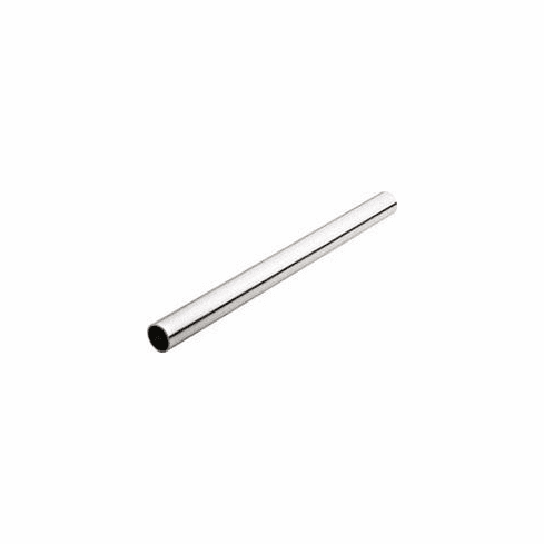 Hafele Round Wardrobe Tube with Supports, TAG Synergy Collection, Polished chrome, 17 3/4", Item# 801.42.235, 80142235, 801-42-235