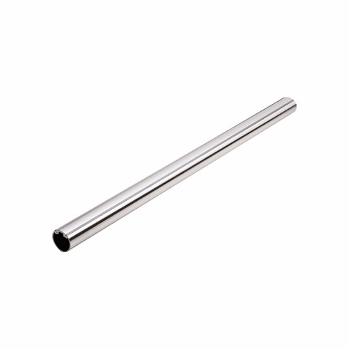 Hafele Round Wardrobe Tube, TAG Synergy Elite Collection, Polished chrome, 92" length, Item# 801.42.241, 80142241, 801-42-241