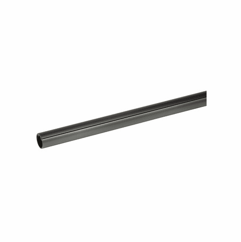 Hafele Round Wardrobe Tube, TAG Synergy Elite Collection, Slate, 92" length, Item# 801.42.341, 80142341, 801-42-341