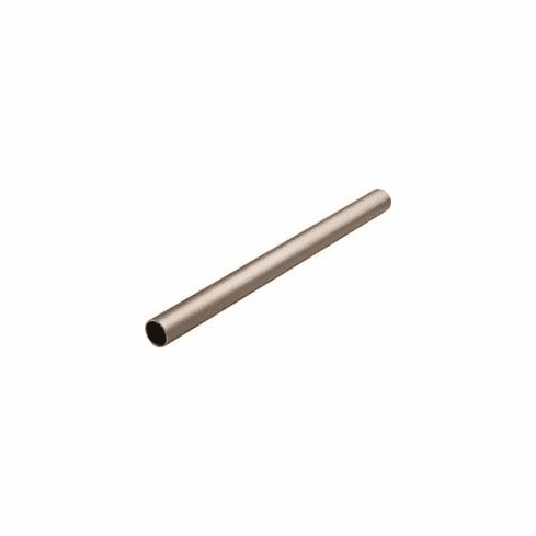 Hafele Round Wardrobe Tube with Supports, TAG Synergy Collection, Matt nickel, 17 3/4", Item# 801.42.635, 80142635, 801-42-635