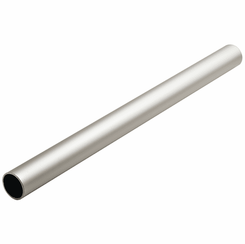 Hafele Round Wardrobe Tube with Supports, TAG Synergy Collection, Matt aluminum, 29 3/4", Item# 801.42.937, 80142937, 801-42-937
