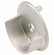 Hafele Round Wardrobe Tube with Supports, TAG Synergy Collection, Matt aluminum, 29 3/4", Item# 801.42.937, 80142937, 801-42-937