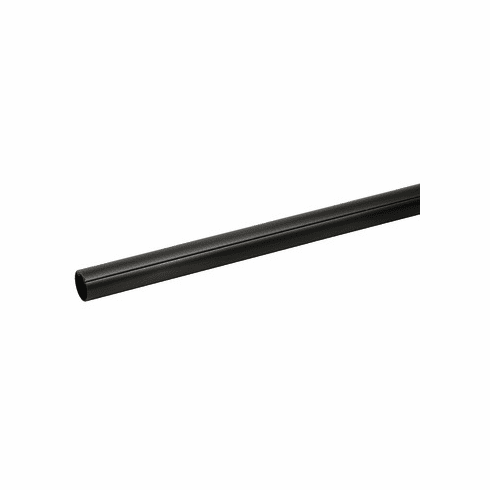 Hafele Round Wardrobe Tube, TAG Synergy Elite Collection, Black, 92" length, Item# 801.43.341, 80143341, 801-43-341